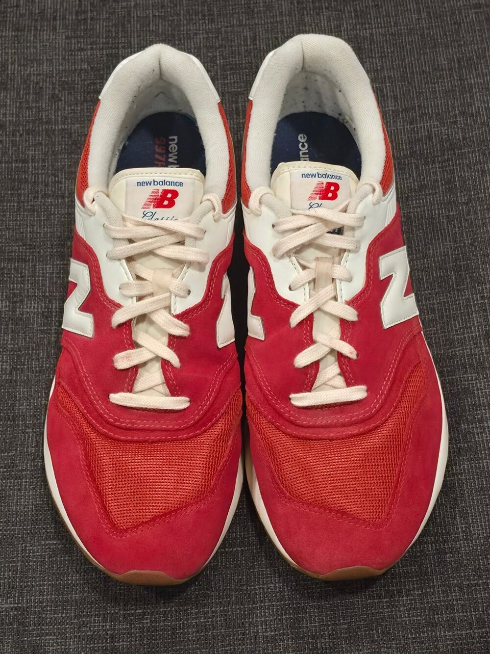 New Balance 997H Team Red White Blue Sneakers Men's Size 12 CM997HRG